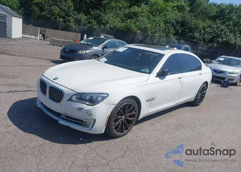 2013 BMW 750Li xDrive from USA, damaged, VIN WBAYF8C51DD139735